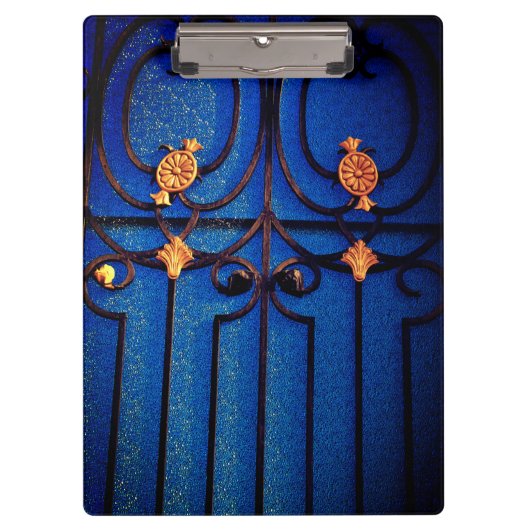 Blue Gate Notebook Klemmbrett (Vorderseite)