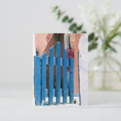 Blue Gate Postcard Postkarte (Stehend Vorderseite)