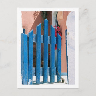 Blue Gate Postcard Postkarte