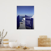 Blue Gate Poster (Küche)