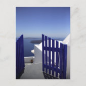 Blue Gate Postkarte (Vorderseite)