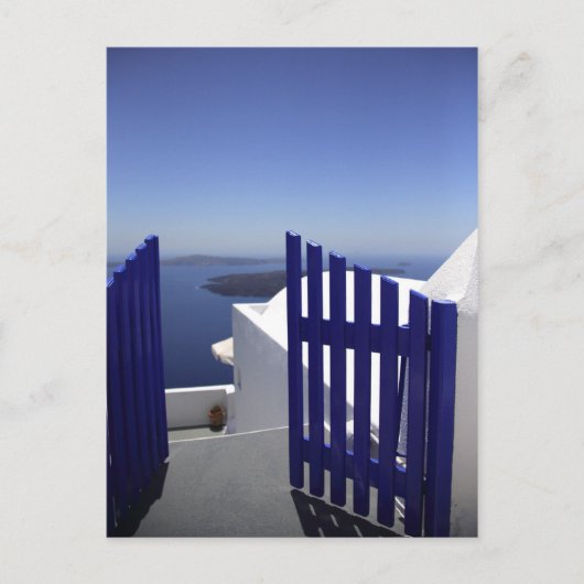 Blue Gate Postkarte (Vorderseite)