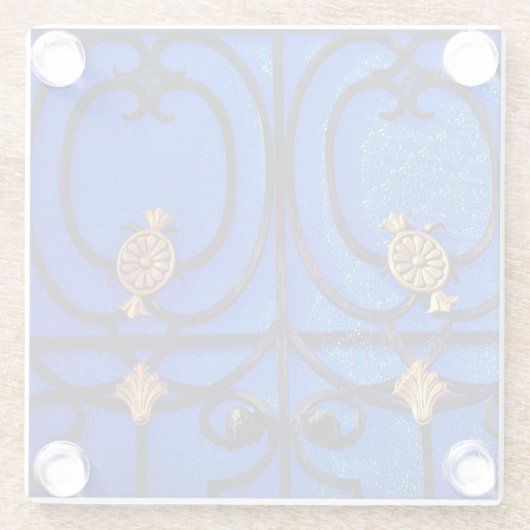 Blue Gate Untersetzer (Rückseite)