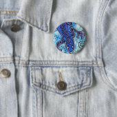 Blue Gecko Round Button (Beispiel)