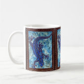 Blue Gecko Tasse (Links)