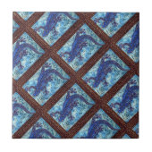 Blue Gecko Tile Fliese (Vorderseite)