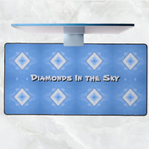 Blue Gefärbte Krawatte Diamonds in Sky Personalisi