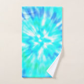 Blue Gefärbte Krawatte Handtuch Set (Handtuch)