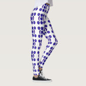 Blue Gem Art Structure Leggings (Rechts)