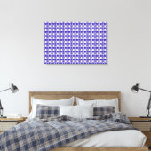 Blue Gem Art Structure Leinwanddruck (Insitu (Schlafzimmer))