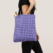 Blue Gem Art Structure Tasche (Von Nahem)