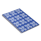 Blue gemustert Classic Notebook Notizblock (Rechte Seite)