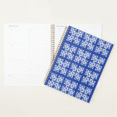 Blue gemustert Classic Planner Planer (Anzeige)