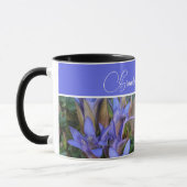 Blue Gentian Foto Tasse (Links)