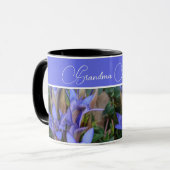 Blue Gentian Foto Tasse (Vorderseite Links)