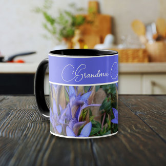 Blue Gentian Foto Tasse