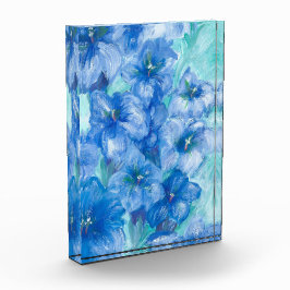 Blue Gentian Mountain Wildblume Scent Fotoblock