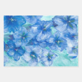Blue Gentian Painting Geschenkpapier Set (Vorderseite 3)