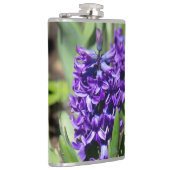 Blue Geocinth im Frühjahr Flachmann (Rechts)