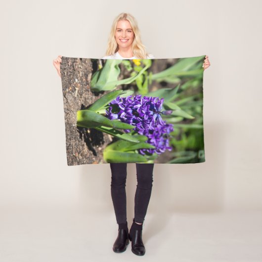 Blue Geocinth im Frühjahr Fleecedecke (Beispiel)