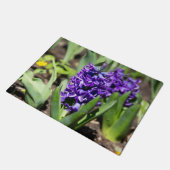 Blue Geocinth im Frühjahr Fußmatte (Schrägansicht)