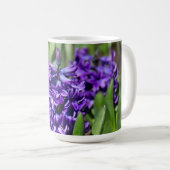 Blue Geocinth im Frühjahr Kaffeetasse (VorderseiteRechts)