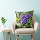 Blue Geocinth im Frühjahr Kissen (Stuhl )