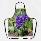 Blue Geocinth im Frühjahr Schürze (Vorderseite)