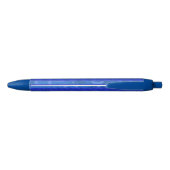 Blue Geometric Kugelschreiber (Rückseite)