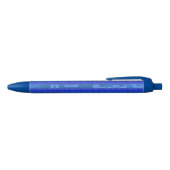 Blue Geometric Kugelschreiber (Oberseite)