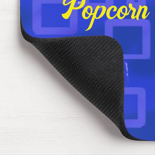 Blue Geometric Mousepad (Ecke)