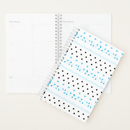 Blue Geometrics Planer (Anzeige)