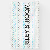 Blue Geometrie Banner (Vertikal)