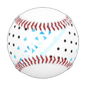 Blue Geometrie Baseball (Vorderseite)