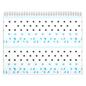 Blue Geometrie Kalender (Titelbild)