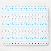 Blue Geometrie Mousepad (Vorne)