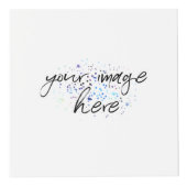 Blue Geometrie Würfel (Rechts)