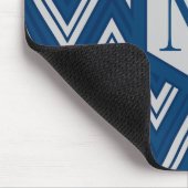 Blue Geometry Collection Mousepad (Ecke)