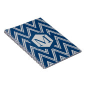 Blue Geometry Collection Notizblock (Rechte Seite)