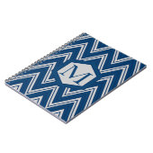 Blue Geometry Collection Notizblock (Linke Seite)