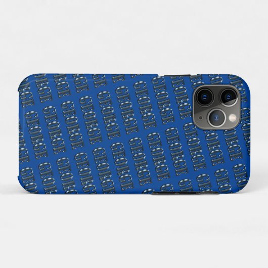 Blue George Name, Case-Mate iPhone Hülle (Rückseite (Horizontal))