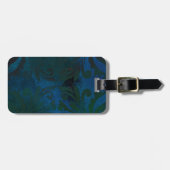 blue gepäckanhänger (Vorderseite horizontal)