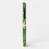 Blue Gepunktet Butterfly iPhone Case (Hinten/Links)