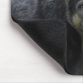 Blue German Shepherd Mousepad (Ecke)