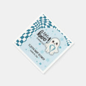 Blue Ghost Little Boo ist fast die richtige Baby D Serviette (Ecke)