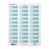 Blue Ghost-Rücksendeadresse (Vorne)