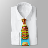 Blue Giant Hamburger Neck Tie Krawatte (Gebunden)