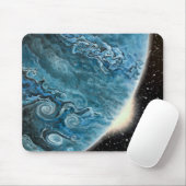 "Blue Giant" Planet Mouse Pad Mousepad (Mit Mouse)