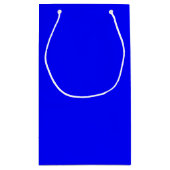 Blue Gift Bag mit 3 Größen Kleine Geschenktüte (Rückseite)