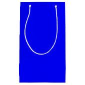 Blue Gift Bag mit 3 Größen Kleine Geschenktüte (Vorderseite)